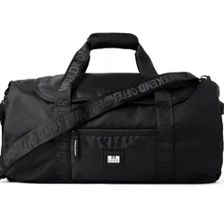 Reisetasche WEEKEND OFFENDER "ROLL BAG_ Unisex", Gr. B/H: 27cm x 30cm ONESIZE, schwarz ripstop, Polyester, Taschen, Reisetasche unisex, Rollbag, Weekender, Duffelbag, Outdoor, Sale