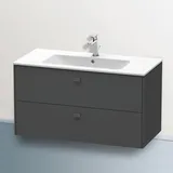 Duravit Brioso Waschtischunterschrank, 2 Auszüge, BR410304949,