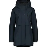 Alife & Kickin Winterjacke Damen MarlyAK A Winterjacke, Jacke Leicht taillierte Jacke mit Ärmelbündchen und Kapuze blau S