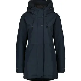 Alife & Kickin Winterjacke Damen MarlyAK A Winterjacke, Jacke Leicht taillierte Jacke mit Ärmelbündchen und Kapuze blau S