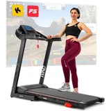 Hop-Sport Laufband für Zuhause HS-1000LB, elektrisch & klappbar, 0.8 bis 14 km/h, Motor: 2,0 PS, Transportrollen, bis 150 kg