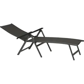 MWH Das Original Elements Klappliege 145 x 70 x 104,5 cm anthrazit