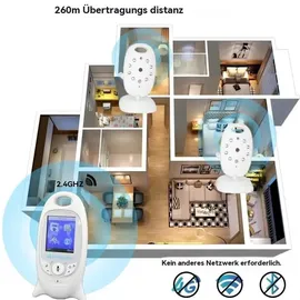 Comfyer Babyphone 2 Zoll 720p