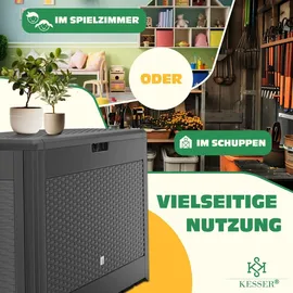 Kesser Auflagenbox 310 Liter 119 x 60 cm Grau