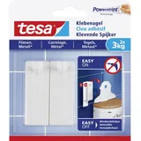 Tesa Klebehaken tesa 77763 Klebenagel Weiß Inhalt: 2 St., (77763) weiß