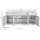 Home Affaire Sideboard 180 cm Braun / Beige
