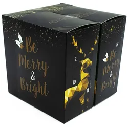 CUBE FOLD - GOLDEN DEER Adventskalender mit Schminke - Würfel Kosmetik Frauen Weihnachtskalender