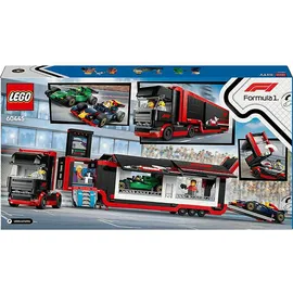 LEGO City F1 Truck with RB20 - AMR24 F1 Cars