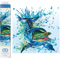 Diamond Dotz Delfin Flipper Diamond Painting 40 x 40 cm