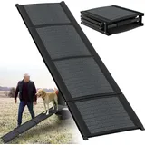 XMTECH Hunderampe klappbar Hundetreppe Auto 157cm Hundeautorampe, Kofferraumrampe hunderampen für Autos, LKWs und SUV, bis 110 kg, leicht Stabil