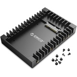 ORICO 2,5" auf 3,5" interner Festplattenadapter Konverter Einbaurahmen Wechselrahmen, für 2,5 Zoll SATA HDD oder SSD von 7/9,5/12,5 mm, Kein Kabel Erforderlich(1125SS) (1 Stück)