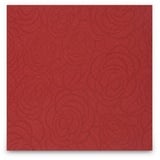 Hypafol Airlaid Motiv-Serviette Roses bordeaux | 100St. | 40x40cm | für Gastronomie und Zuhause | hochwertiges Material