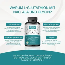 RAIBU L Glutathion Kapseln 90 St.