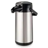 Bravilor Bonamat Pumpkanne Furento Edelstahl, Thermoskanne, Silber