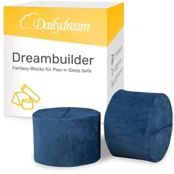 Fantasy Blöcke – Erweiterung für das Dailydream Spiel- und Schlafsofa, Blau