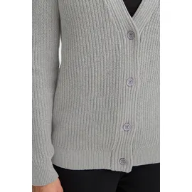 Oxmo Strickjacke OXKimmie Grau XL