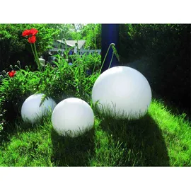 Kynast Außenleuchte Kunststoff 30 cm Solar spritzwassergeschützt IP44 weiß