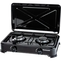 RAVANSON Gas-Kochfeld 46,9 cm Schwarz