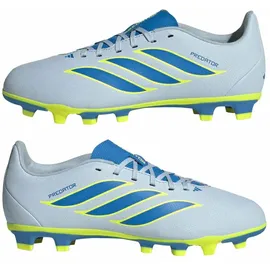 adidas Predator Club FG/MG Kinder Crystal Sky/Ray Blue/Team Solar Yellow 34