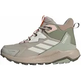 adidas Terrex Anylander Leather Mid Climaproof Wanderschuhe - Wonder Alumina / Off White / Halo Green - EU 38 2/3