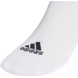 adidas 3-Streifen Cushioned Sportswear Low-Cut Socken 3 Paar White / Black 46-48