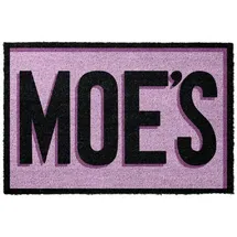 Die Simpsons Moes Tavern 40 x 60 cm Pink