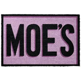 Die Simpsons Moes Tavern 40 x 60 cm Pink