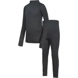 Trespass Kinder Funktionsunterhose "Unite360 Base Layer Set" in Schwarz | Gr.: 11-12 Jahre