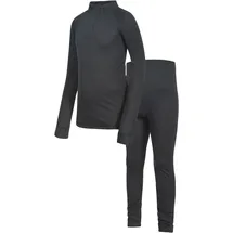 Trespass Kinder Funktionsunterhose "Unite360 Base Layer Set" in Schwarz | Gr.: 11-12 Jahre