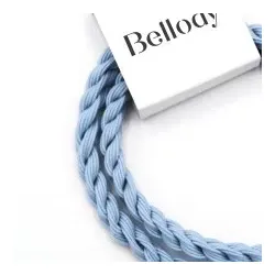 Bellody Original Haargummis (4 Stück - Seychelles Blue)
