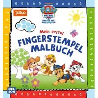 Nelson PAW Patrol Kindergartenheft: Mein erstes Fingerstempel-Malbuch