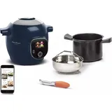 Moulinex Smart Multicooker blau 4,0 l