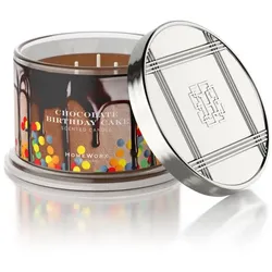 Chocolate Birthday Cake 510g (4-Docht)