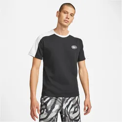 NIKE Sport Clash Trainingsshirt Herren black/white/white L