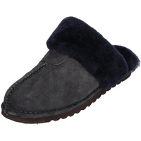 Rohde Damen Hausschuh Leder Pantoffel »ARABBA«, Gr. 41, nachtblau, , 58314151-41