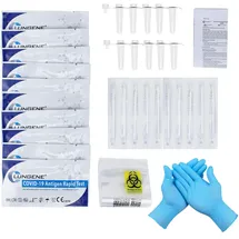 CLUNGENE 10 x Clungene Corona Schnelltest für Zuhause(10 stück)+ Geschenk +E-Book (über Gesundheit)