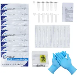 CLUNGENE 10 x Clungene Corona Schnelltest für Zuhause(10 stück)+ Geschenk +E-Book (über Gesundheit)