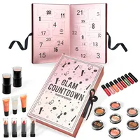 KreativeKraft Adventskalender 2024 - Beauty Make Up Set für Damen und Teenager Mädchen (Rosa)