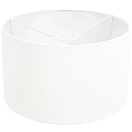 Steinhauer Beistellleuchte Nachttischleuchte Leselampe E27 schwarz-matt weiß Textil