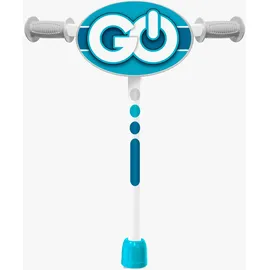 STAMP Skids Control 3-rädriger Tretroller, Blau/Weiß