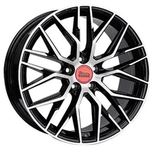 mam wheels RS4 8,0 x 18 5 x 114,3 ET40 Schwarz Poliert
