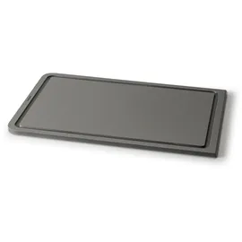 Continenta Tranchierbrett Holz 1-tlg. 27 x 39 cm Grau