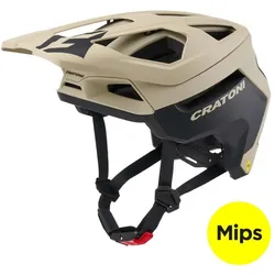 Fahrradhelm Cratoni MadFlex MIPS RECCO sand matt. Gr. M/L (58-61cm) SCHWARZ No Size