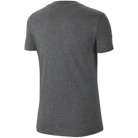 Nike Damen W Nk Park20 Tee T-Shirt Charcoal Heathr/White, S