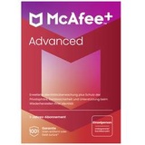 McAfee Advanced - Individual Jahreslizenz, 1 Lizenz Windows, Mac, Android, iOS Antivirus