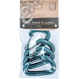 Nordisk Aluminium Hook Kletterhaken Grau/Silber