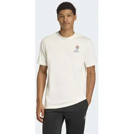 adidas M ED BBALL T weiß L