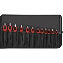 Paffrath Henkellocheisensatz DIN 7200-A 8-teilig Rolltasche
