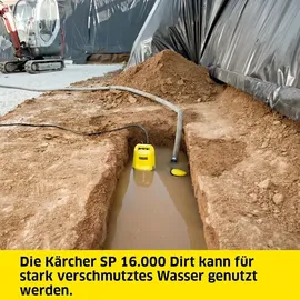 Kärcher SP 16.000 Dirt Schmutzwasser-Tauchpumpe 500 W