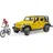 Bruder 02543 - Jeep Wrangler Rubicon Unlimited Gelb 1:16